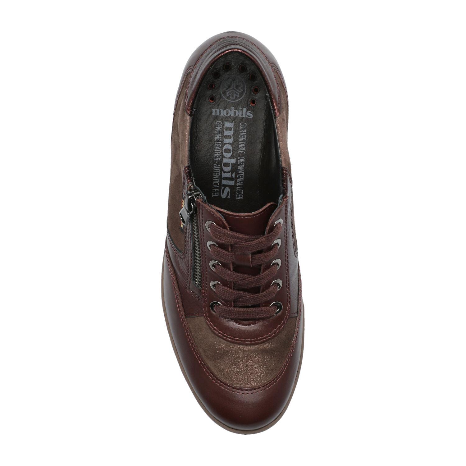 lacets femme modèle Patrizia bordeaux - Mephisto